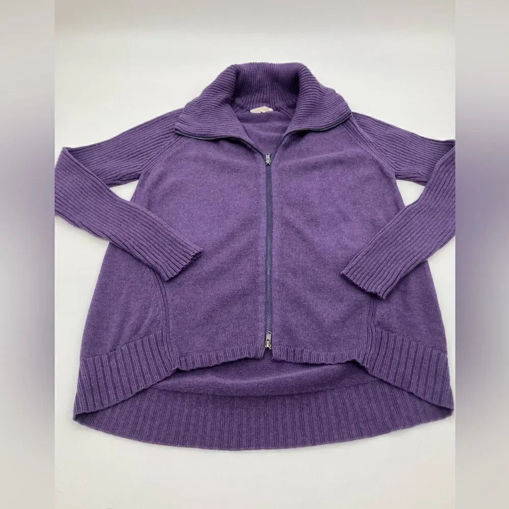 Eileen Fisher organic cotton Sweater Cardigan Long Sleeve | size small